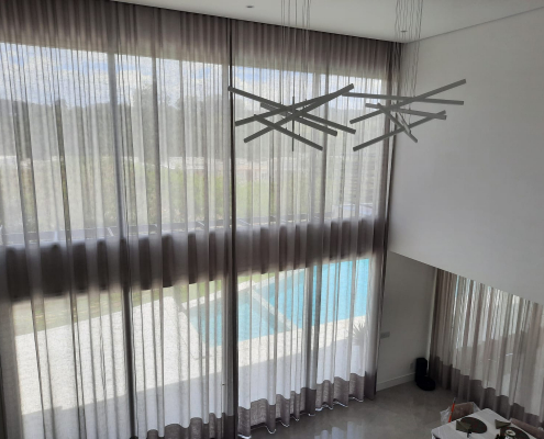 cortinas no Sacomã
